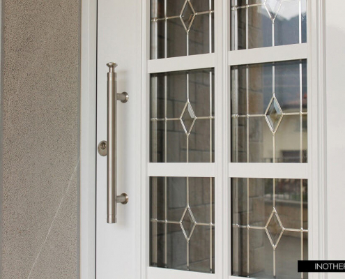 Vitraž za klasična vhodna vrata