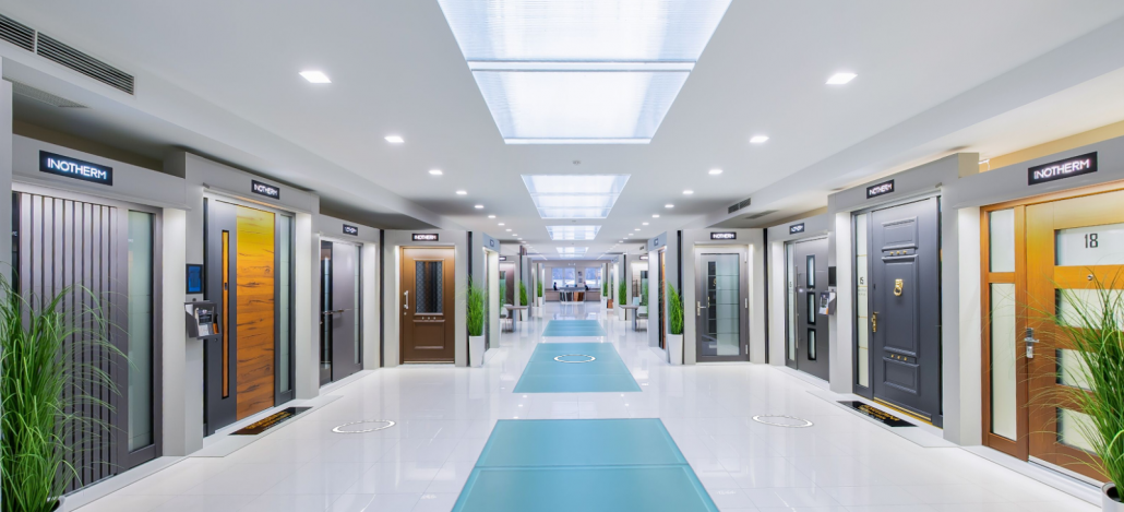 Virtualni showroom zbirke vhodnih vrat Inotherm.