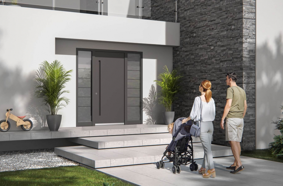 Otrokom prijazen in varen dom in vhodna vrata