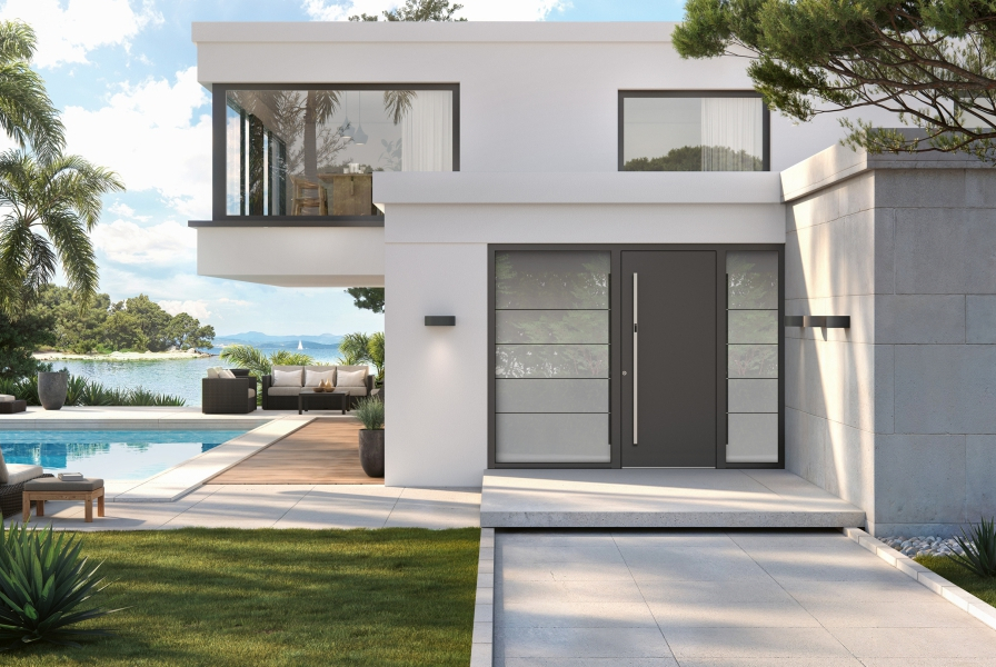 stilska usklajenost vhodnih vrat in oken