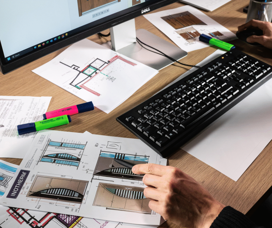 Skice modelov vhodnih vrat