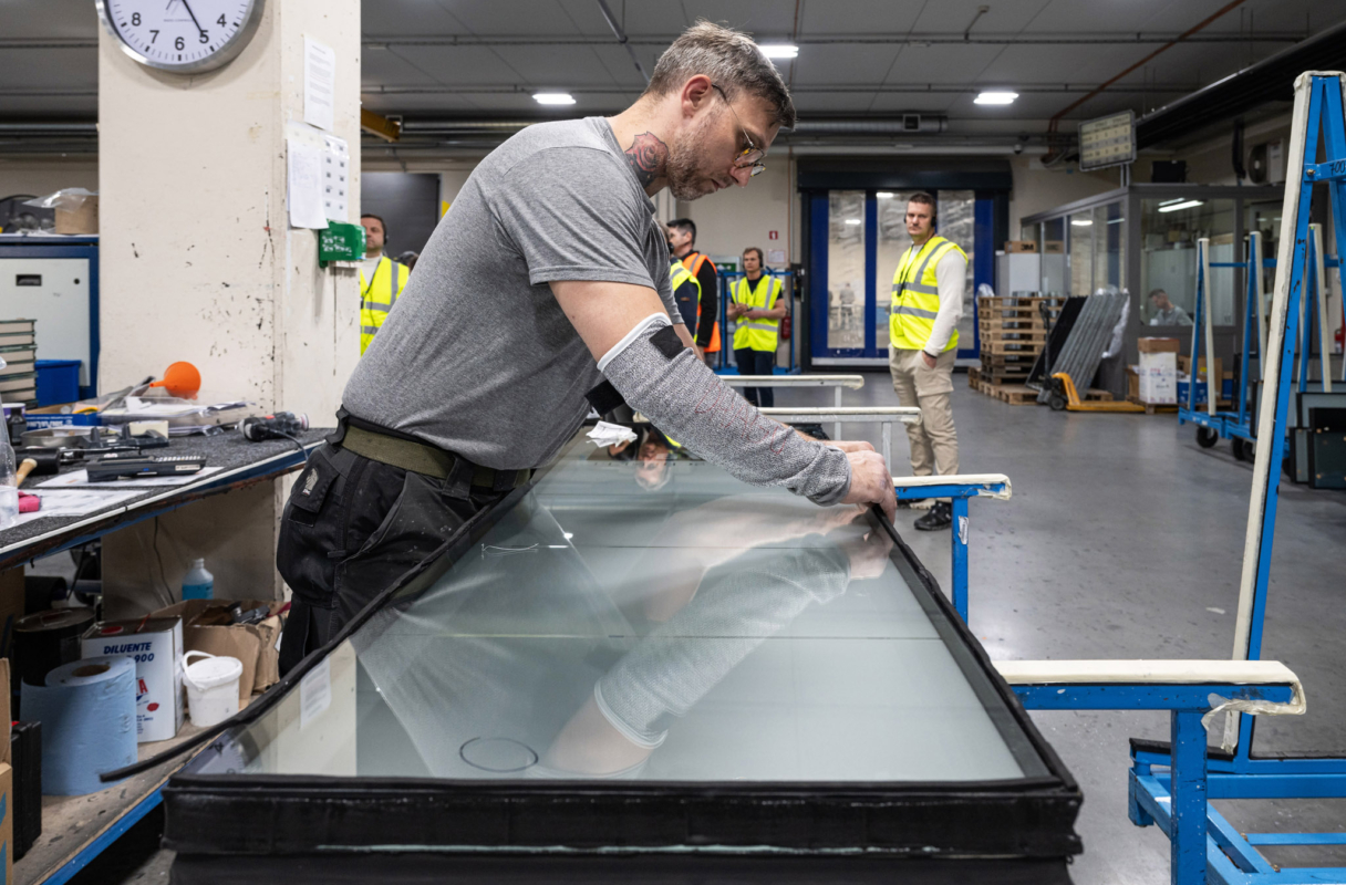 Izdelava stekla v proizvodnji