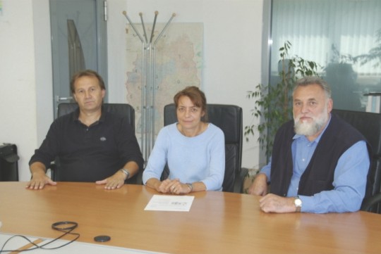 Anton Šenk, Verica Šenk in Janez Lesar